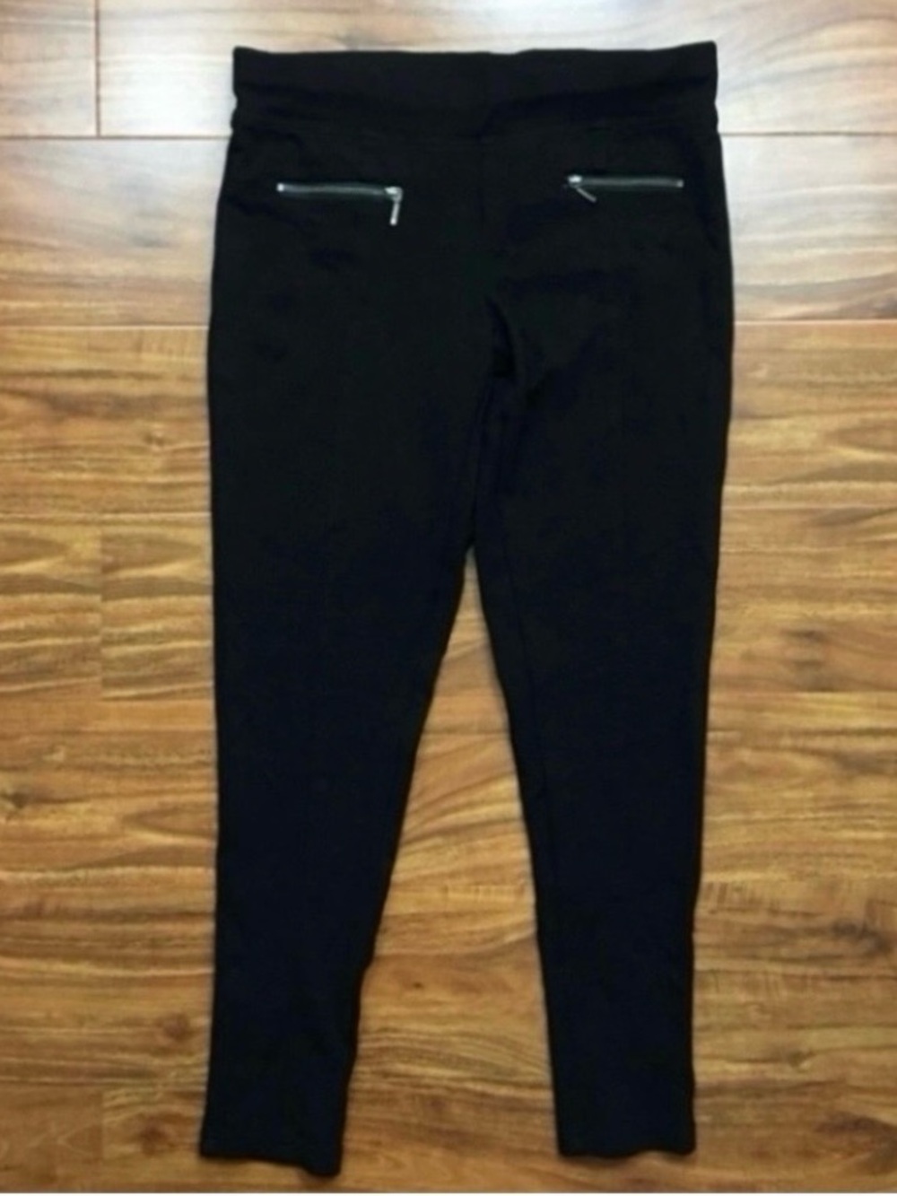 3/$25 Matty M Womens Black Midrise Ponte Skinny Leggings Size Small Classic